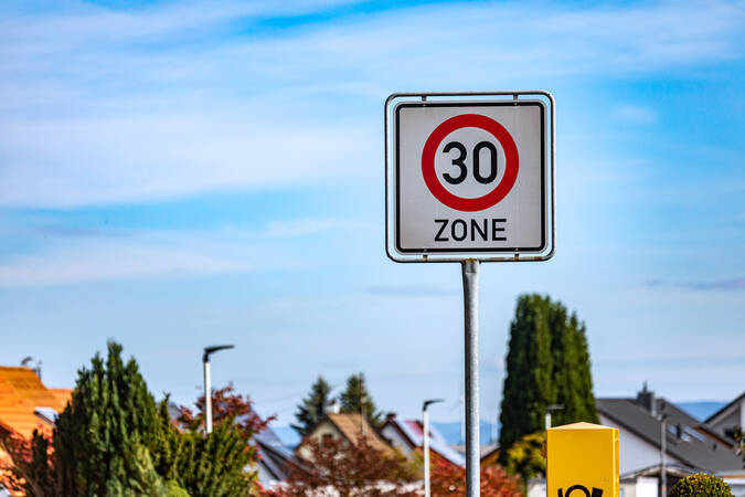 Zone 30 ländlich