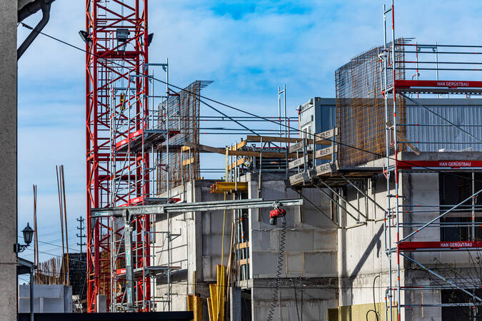 Baustelle Rohbau