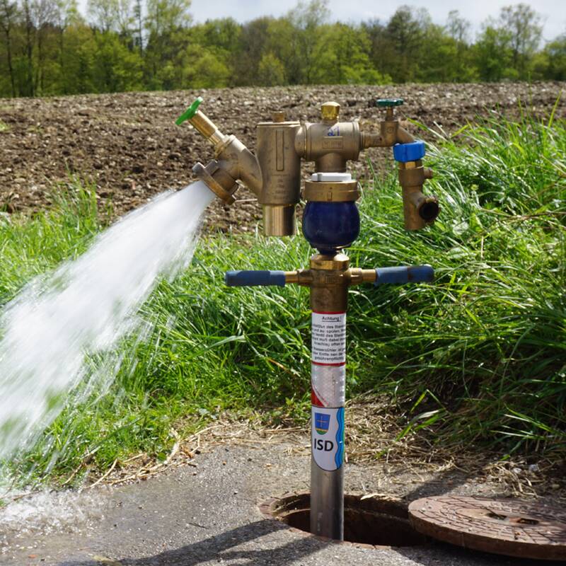 Standrohr für Bauwasser